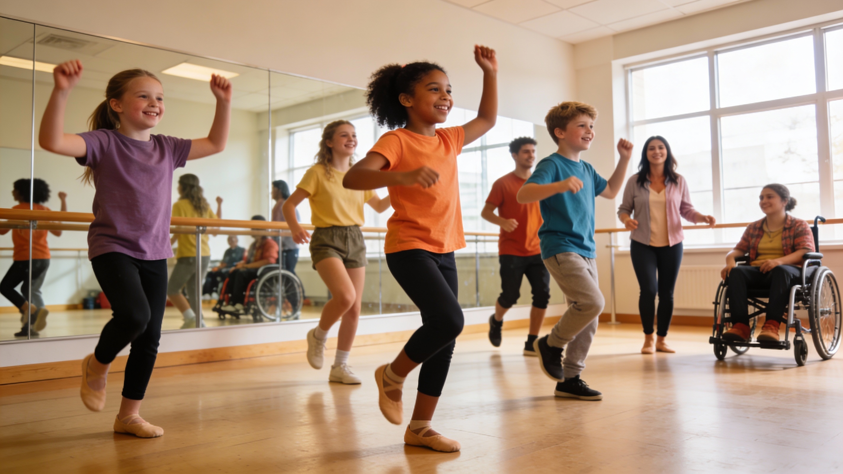 Dance therapy session